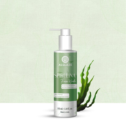 SPIRULINA FACE WASH With Spirulina Algae & Niacinamide