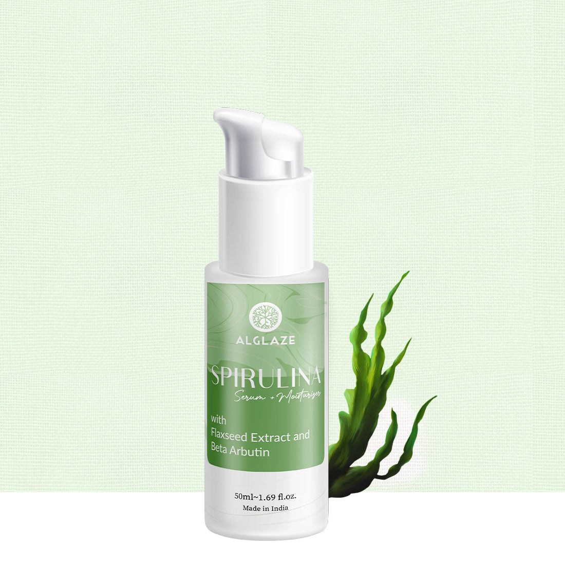 Spirulina Serum+Moisturizer With Spirulina Algae & Beta Arbutin