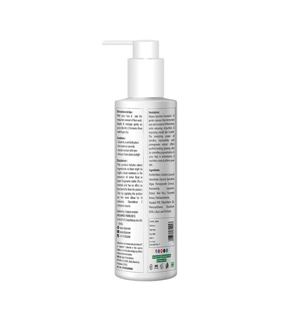 SPIRULINA FACE WASH With Spirulina Algae & Niacinamide